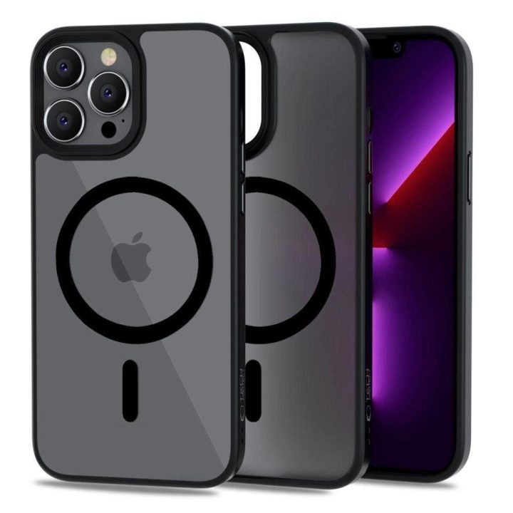 dėklas iPhone 13 Pro“ – matinė juoda spalva