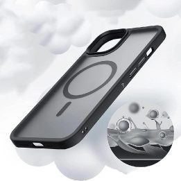 dėklas iPhone 13 Pro Max - matinė juoda