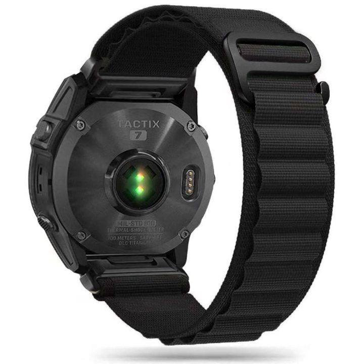 Apyrankė Garmin Fenix ​​3 / 5X / 3HR / 5X Plus / 6X / 6X Pro / 7X - juoda