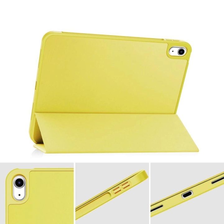 dėklas iPad 10.9 2022 - geltonos spalvos