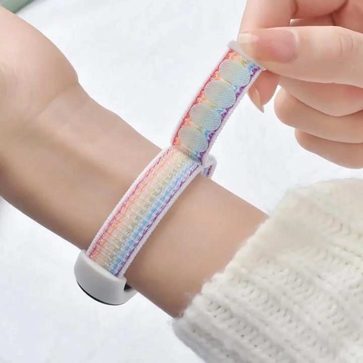 Xiaomi Smart Band 8 / 8 NFC“ nailoninis dirželis – juodas