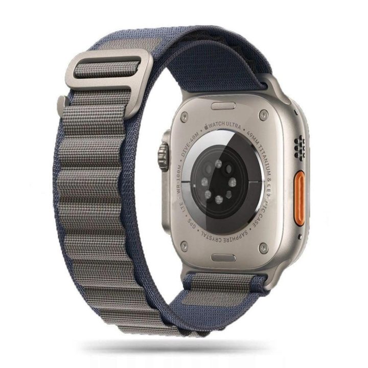 Dirželis Apple Watch 4/5/6/7/8/9/SE/Ultra 1/2 (42/44/45/49 mm) - žalsvai mėlynas