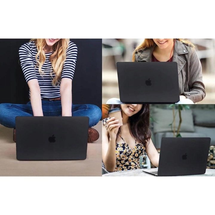 Dėklas MacBook Air 15 M2 / M3 / 2023-2024 - matinė juoda