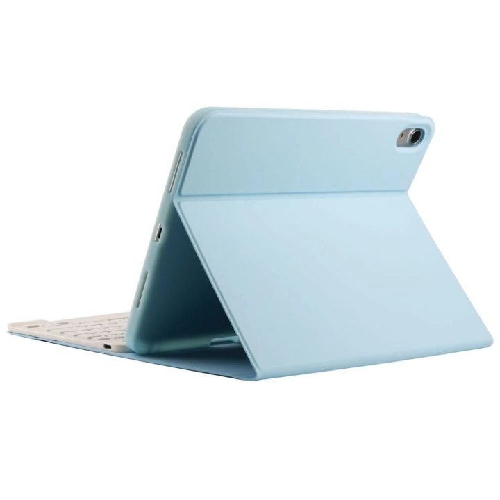 Pen + Keyboard“ dėklas su klaviatūra iPad“ planšetiniams kompiuteriams 10,9 colių, 2022 m. – šviesiai mėlynas
