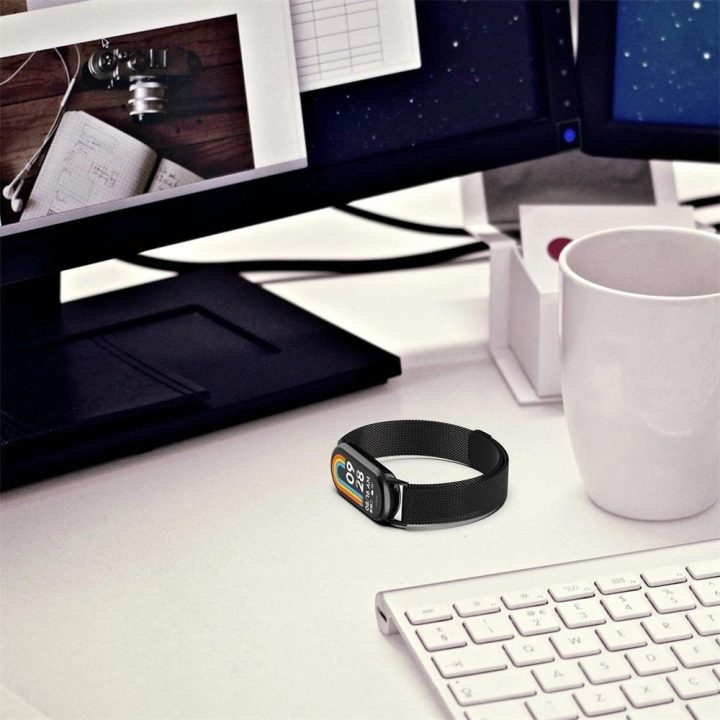 Xiaomi Smart Band 8 / 8 NFC dirželis - sidabrinis