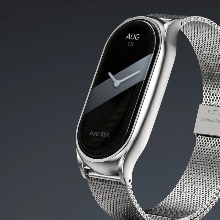 Xiaomi Smart Band 8 / 8 NFC dirželis - sidabrinis