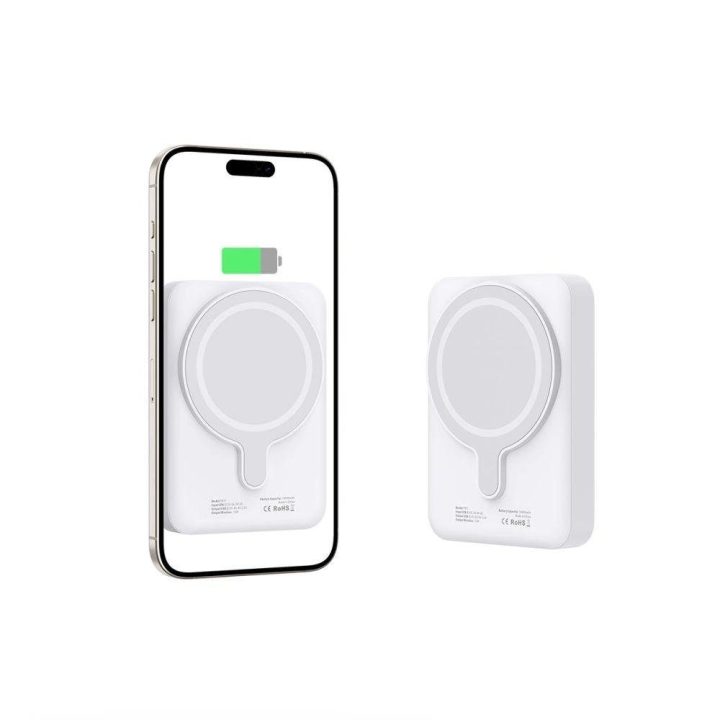 Powerbank su MagSafe“ 10000mAh 15 W USB C laidas