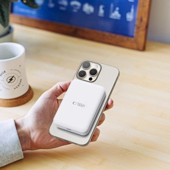 Powerbank su MagSafe“ 10000mAh 15 W USB C laidas