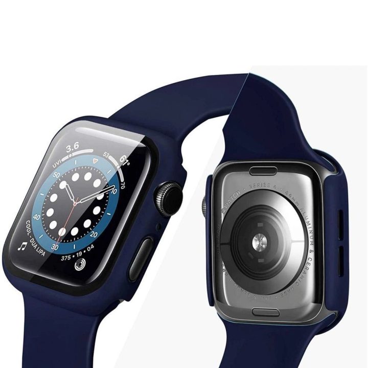 Apple Watch 7 / 8 / 9 (45 mm) dėklas - skaidrus