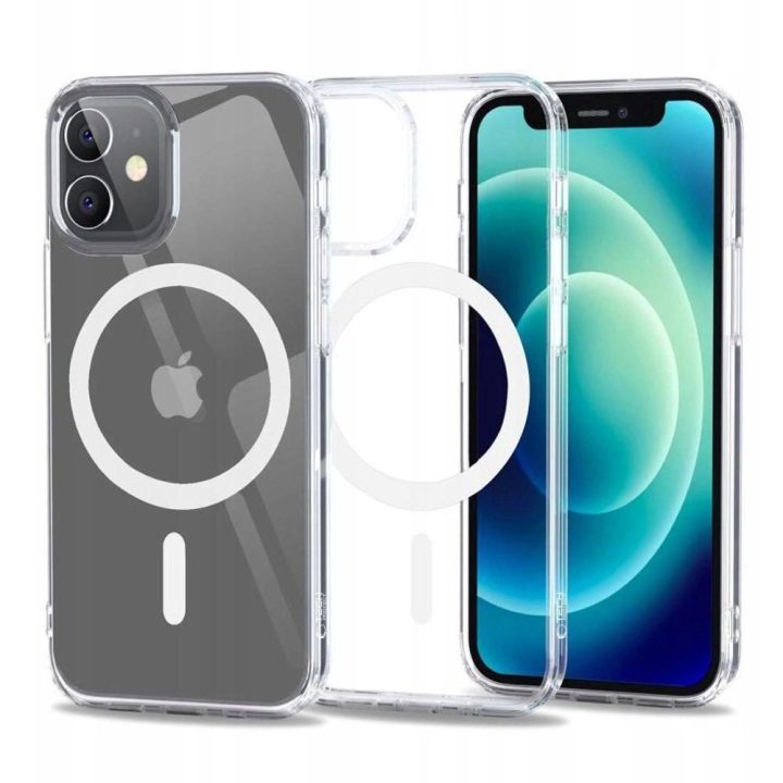 iPhone 12 mini“ dėklas – skaidrus
