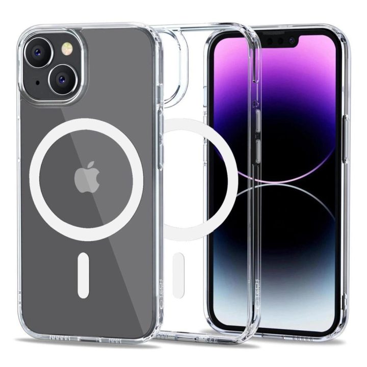 iPhone 14“ dėklas – skaidrus