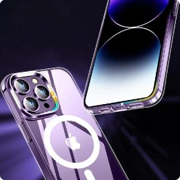 IPhone 15 dėklas - skaidrus
