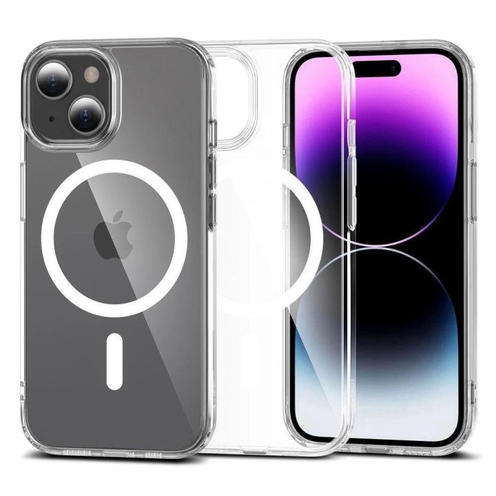 IPhone 15 dėklas - skaidrus