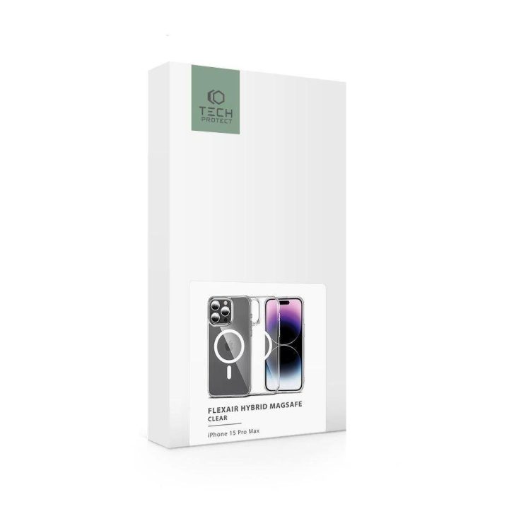 Dėklas iPhone 15 Pro“ – permatomas