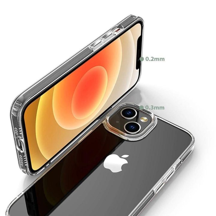 iPhone 15“ dėklas - skaidrus