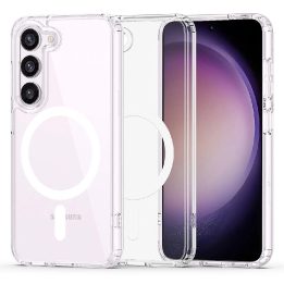 Samsung Galaxy S23 dėklas – skaidrus