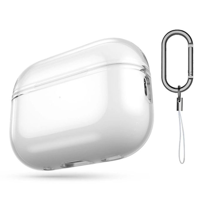 Apple“ AirPods Pro“ 1 / 2 dėklas – permatomas