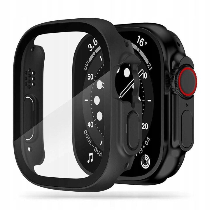Apple Watch Ultra 1/2 (49 mm) dėklas - juoda spalva