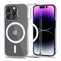 FlexAir Hybrid MagSafe“ dėklas iPhone 14 Pro Max“ – skaidrus