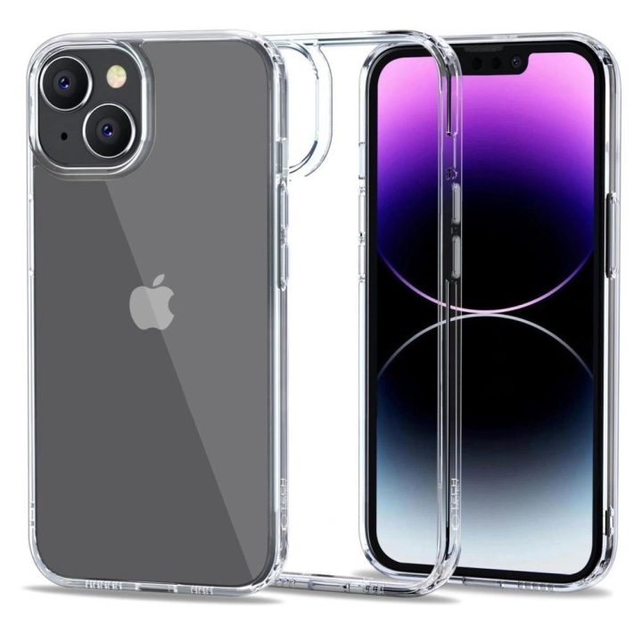 Hibridinis FlexAir“ dėklas iPhone 14“ – skaidrus