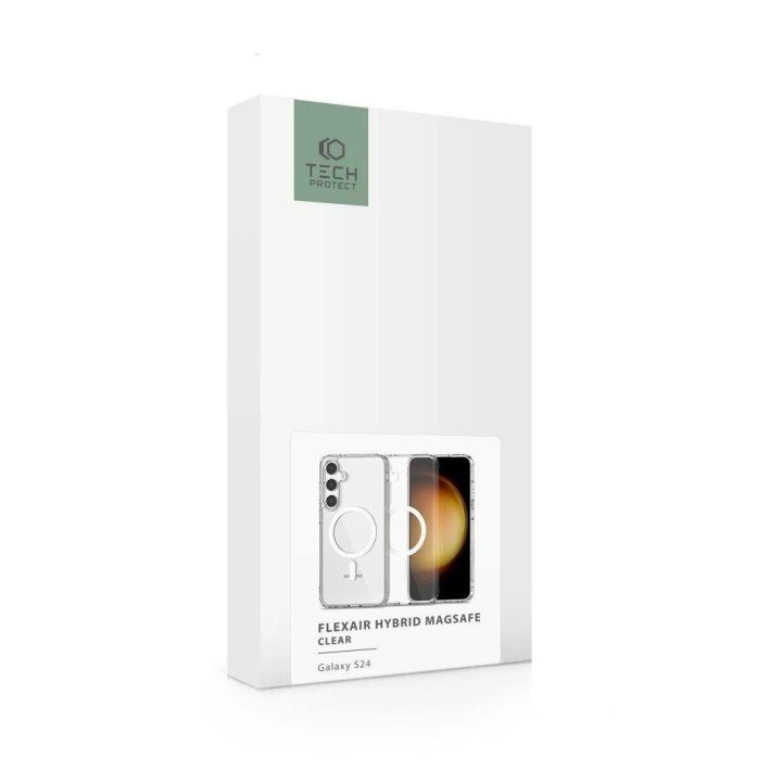 Samsung Galaxy S24“ dėklas – skaidrus