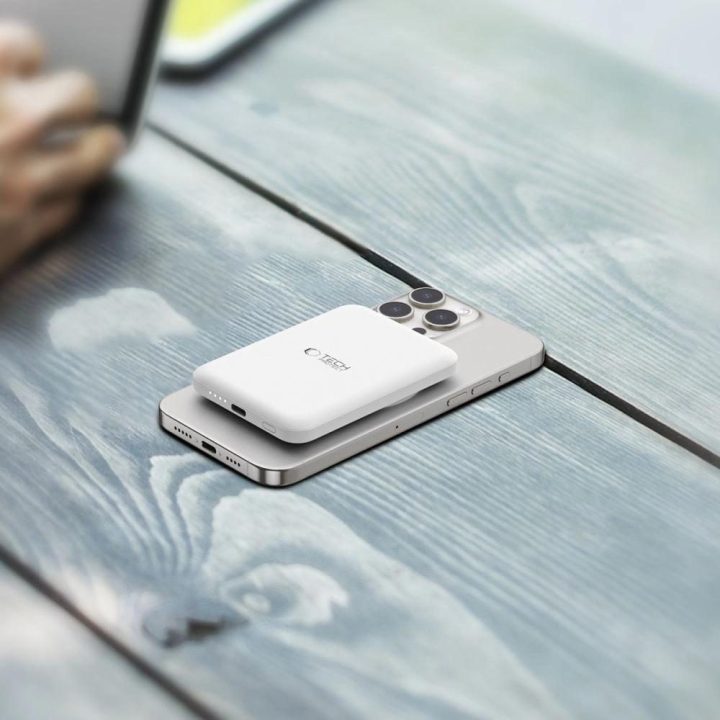 įkroviklis su MagSafe 5000mAh 15W USB C kabelis