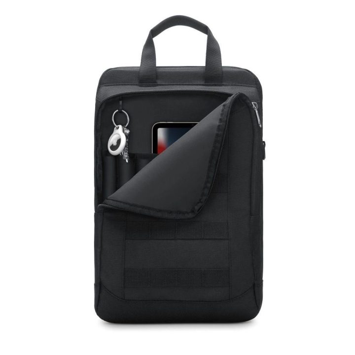 dėklas Apple AirTag su žiedu - juodos spalvos