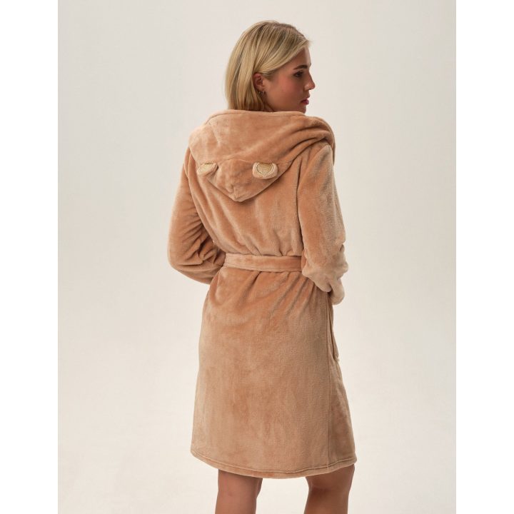 Chalatas Fiora 41954-80X Smėlinis