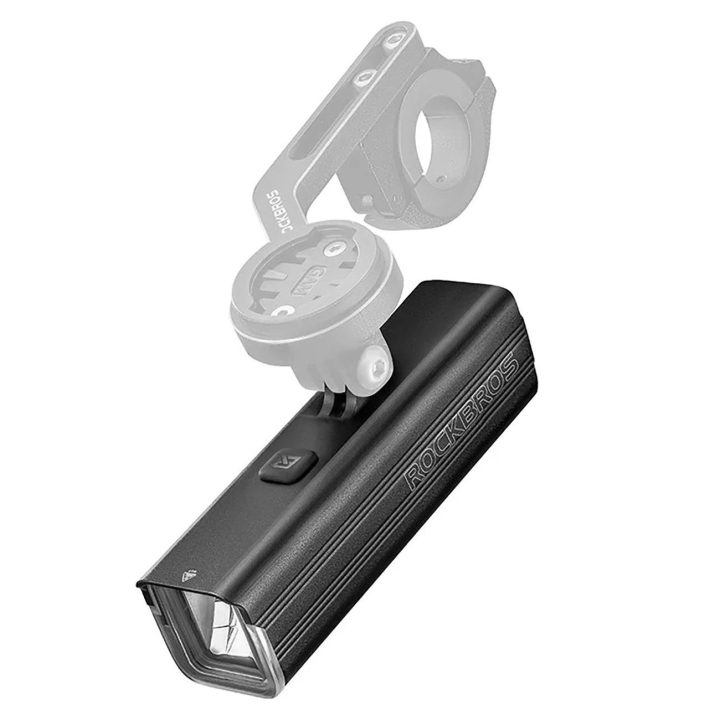priekinis dviračio žibintas 5000 mAh 1500 lm, IPX6 – juodas
