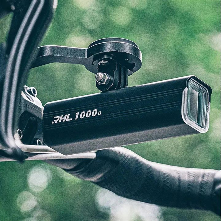 priekinis dviračio žibintas 5000 mAh 1500 lm, IPX6 – juodas