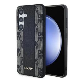 DKNY odinis languotai Mono“ rašto MagSafe“ dėklas Samsung Galaxy S24+“ – juodas