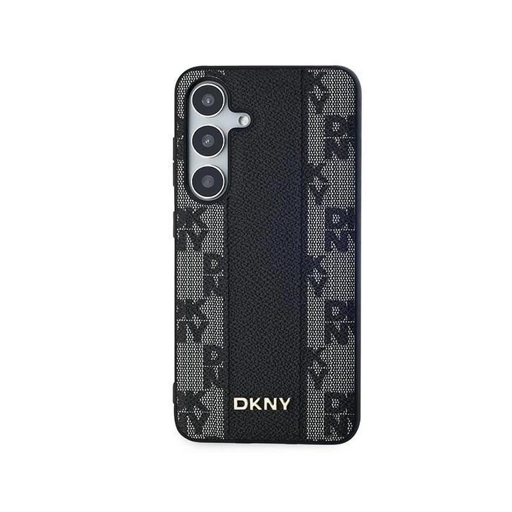 DKNY odinis languotai Mono“ rašto MagSafe“ dėklas Samsung Galaxy S24+“ – juodas