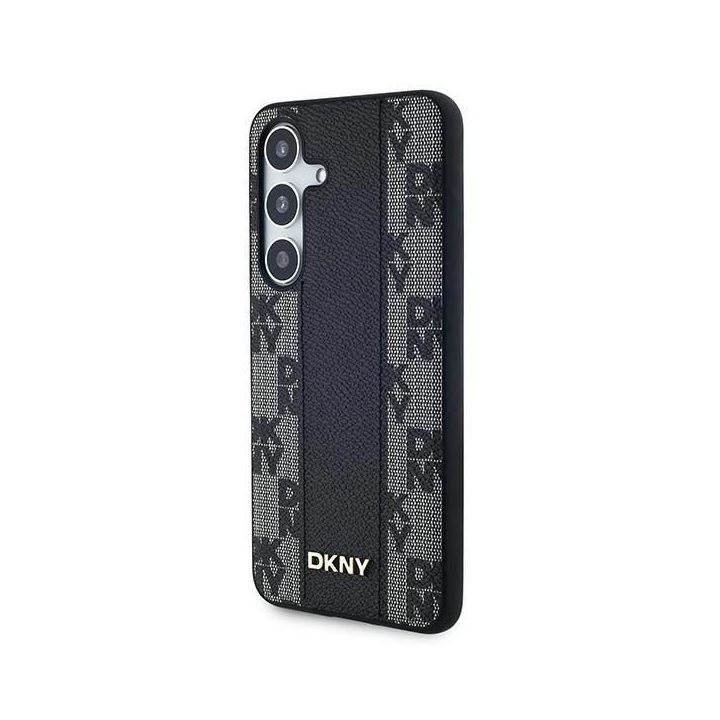DKNY odinis languotai Mono“ rašto MagSafe“ dėklas Samsung Galaxy S24+“ – juodas