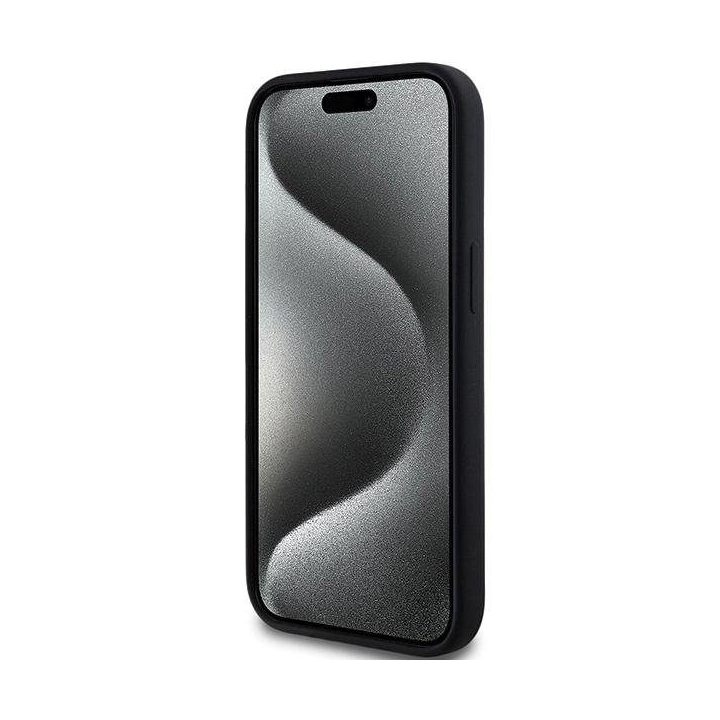Karl Lagerfeld Silicone Choupette Head MagSafe dėklas iPhone 15 Plus“ / 14 Plus“ – juodas