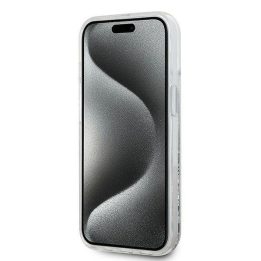 Karl Lagerfeld Liquid Glitter Choupette galva MagSafe dėklas skirtas iPhone 15/14/13“ – skaidrus
