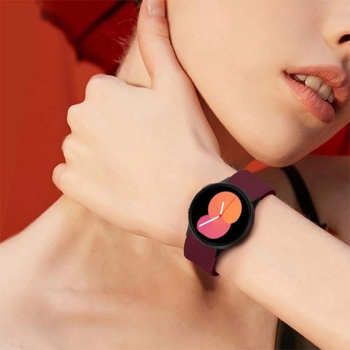 “ dirželis IconBand“ laikrodžiams Samsung Galaxy Watch 4/5/5 Pro/6/7/FE“ – rožinis