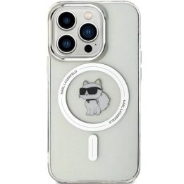 Karl Lagerfeld IML Choupette MagSafe dėklas iPhone 13 Pro Max“ – skaidrus