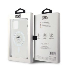 Karl Lagerfeld“ IPT Choupette MagSafe“ dėklas iPhone 12/12 Pro“ – skaidrus