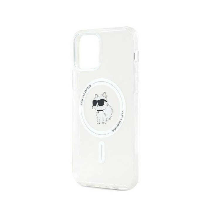 Karl Lagerfeld“ IPT Choupette MagSafe“ dėklas iPhone 12/12 Pro“ – skaidrus