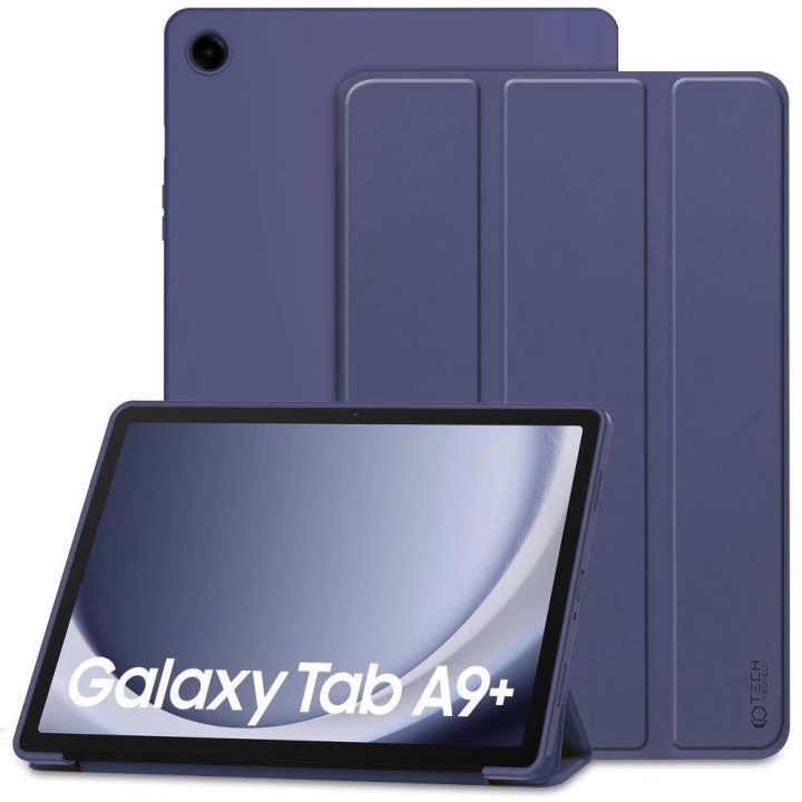 SmartCase dėklas Samsung Galaxy Tab A9+ 11 X210 / X215 / X216 - tamsiai mėlynas