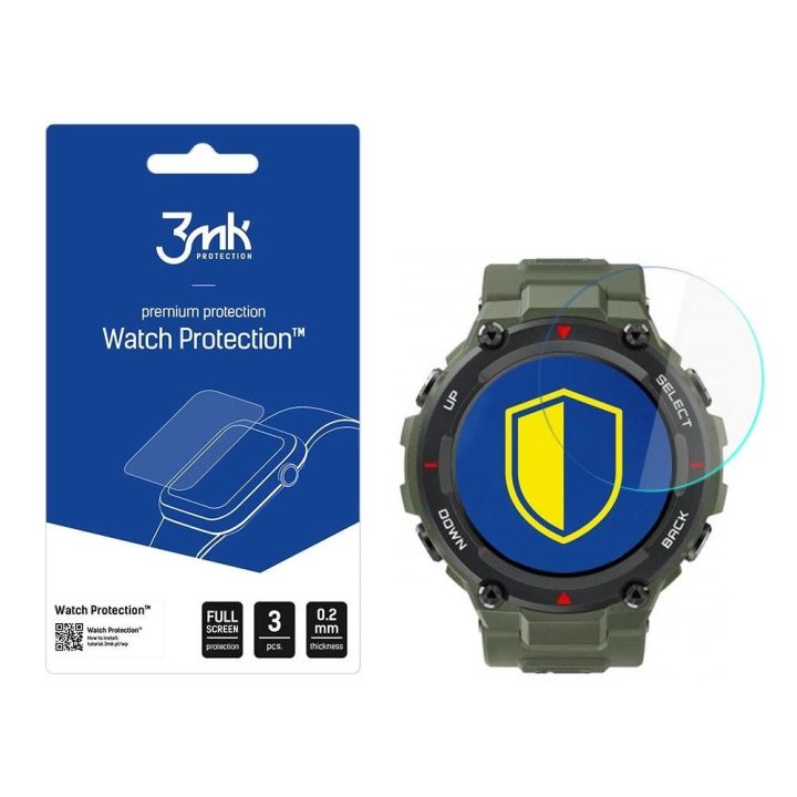 stiklą Xiaomi Amazfit T-Rex 1.3“