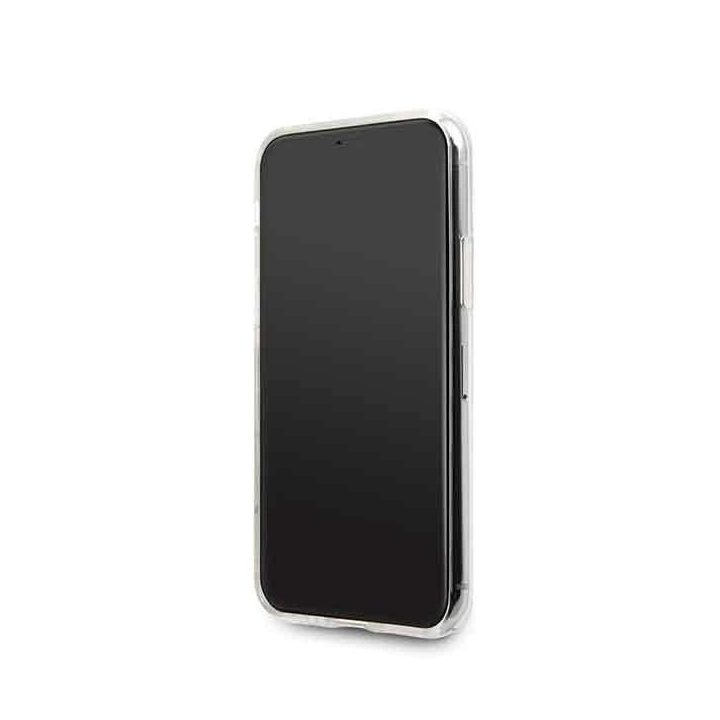 iPhone 11 Pro“ rausvos spalvos kietas dėklas 4G Circle Glitter“