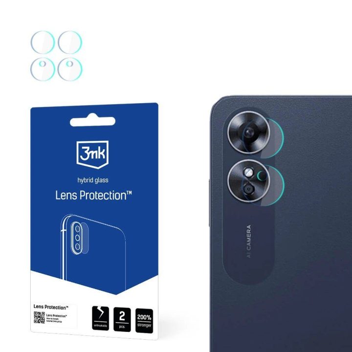 hibridinis kameros stiklas Oppo A17“