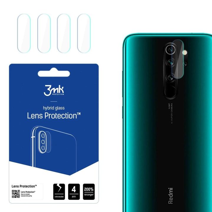 hibridinis kameros stiklas skirtas Xiaomi Redmi Note 8 Pro