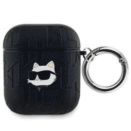 ausinių dėklas AirPods 1/2 - juoda