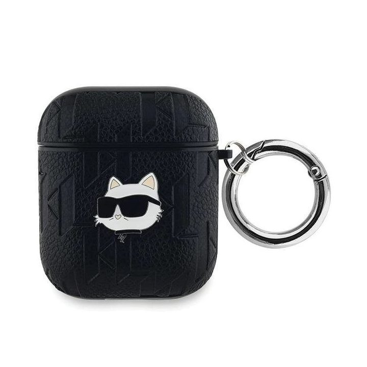 ausinių dėklas AirPods 1/2 - juoda
