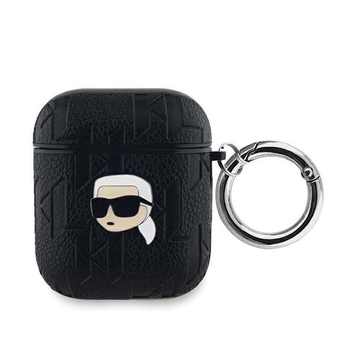 dėklas AirPods 1 / 2 ausinėms - juodas
