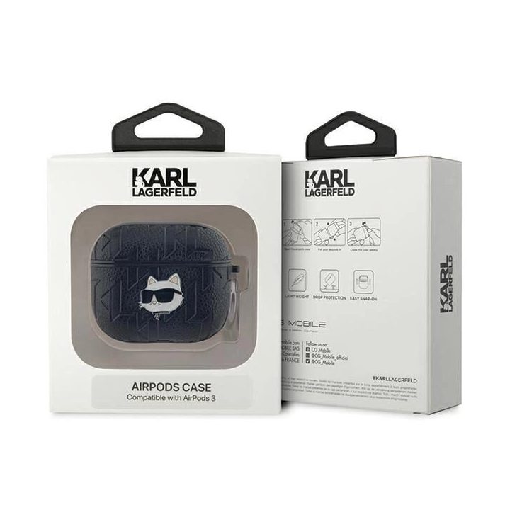 dėklas AirPods 3 ausinėms – juodas