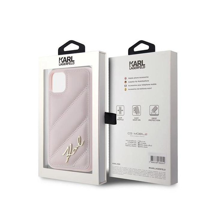dėklas su užrašu iPhone 11 / Xr“ – rožinis
