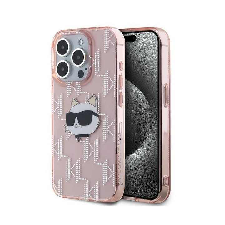 dėklas iPhone 15 Pro - rožinis